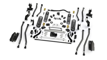 TeraFlex Jeep JT Gladiator 4.5 in. Alpine CT4 Long Arm Extended-Travel Suspension Systems 2024000